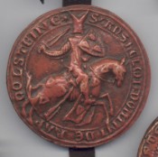 Sceau équestre du chevalier Anselme de Ribeaupierre