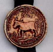 Sceau symbolique de la corporation des Bouchers